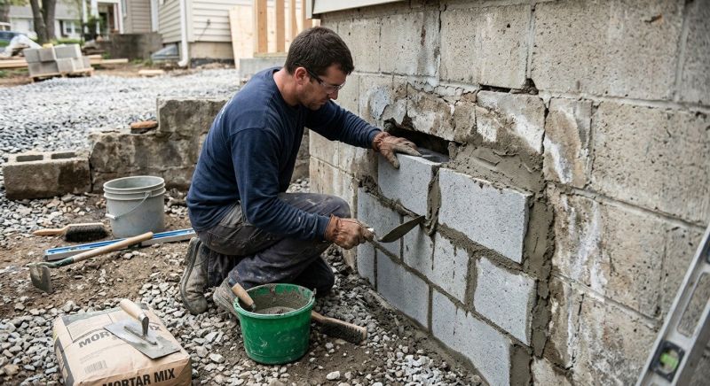 Block Work Repair in West Fargo, ND