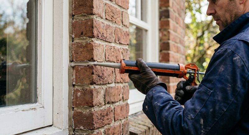 Brick Caulking in West Fargo, ND