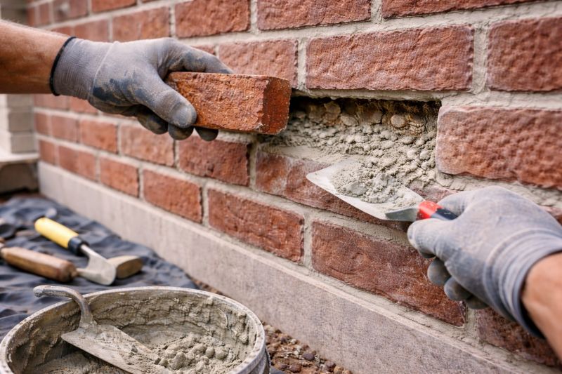 Brick Repair in West Fargo, ND