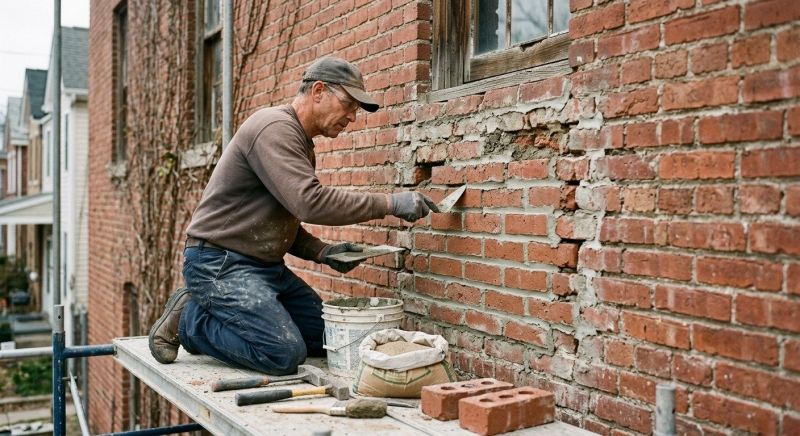 Brick Repair in West Fargo, ND