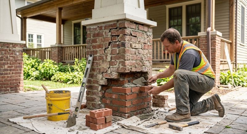 Brick Restoration in Casselton, ND