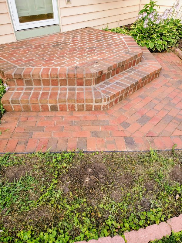Brick Stoop Repair in West Fargo, ND