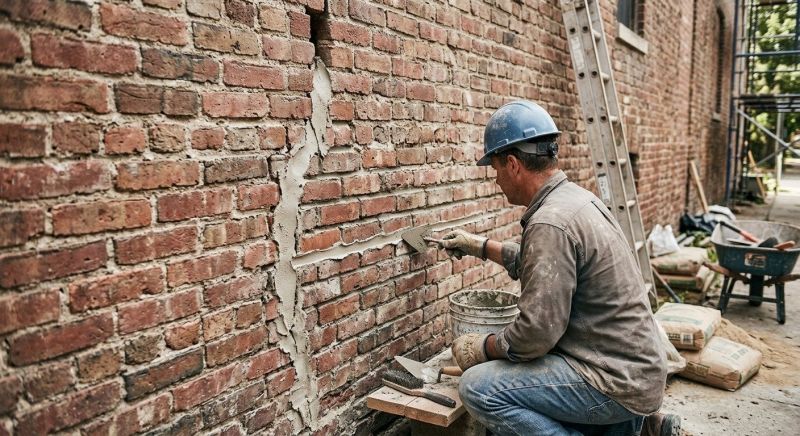 Brick Wall Repair in Fargo, ND