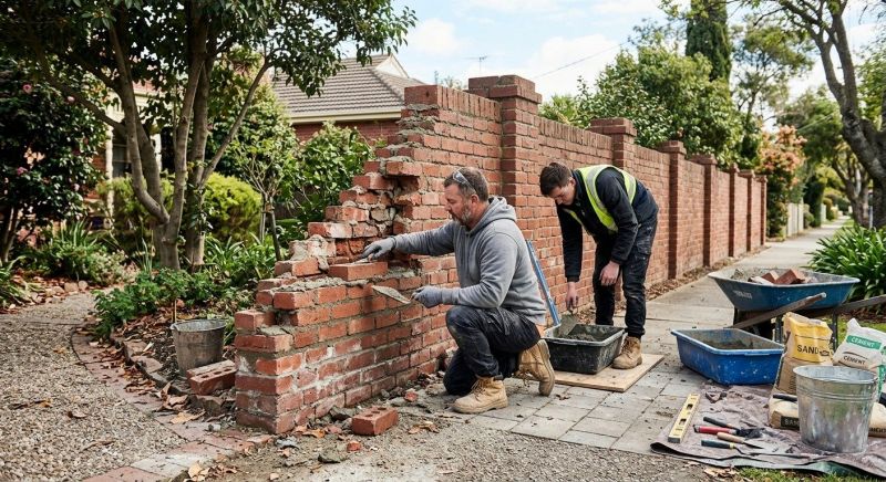 Brick Wall Repair in West Fargo, ND