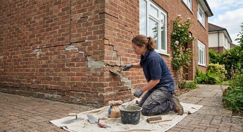 Brick Wall Repair in Moorhead, MN