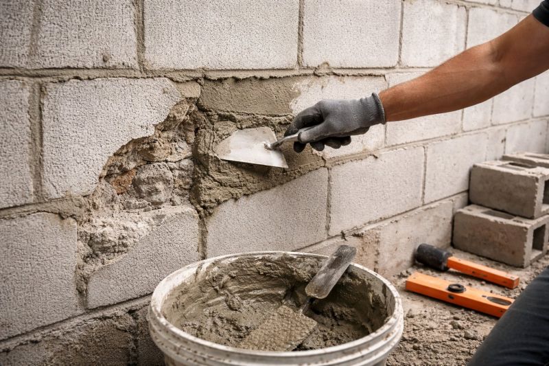 Cinder Block Repair in West Fargo, ND