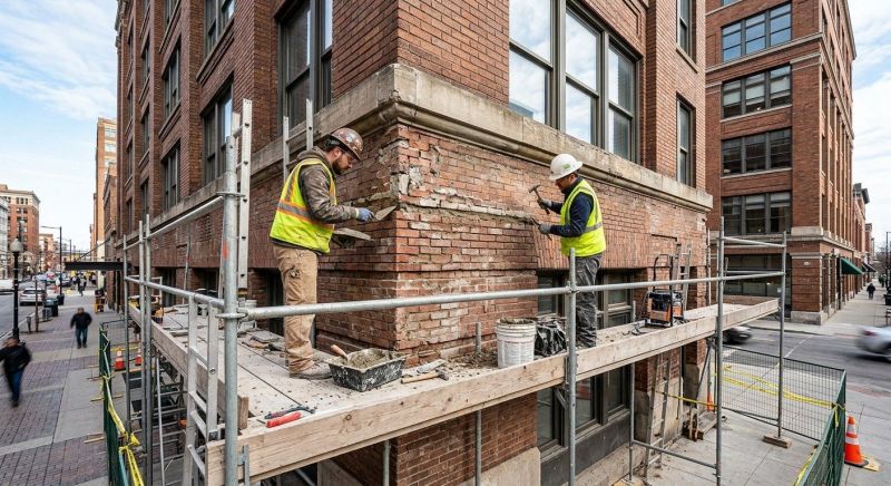 Commercial Masonry Repair in Fargo, ND