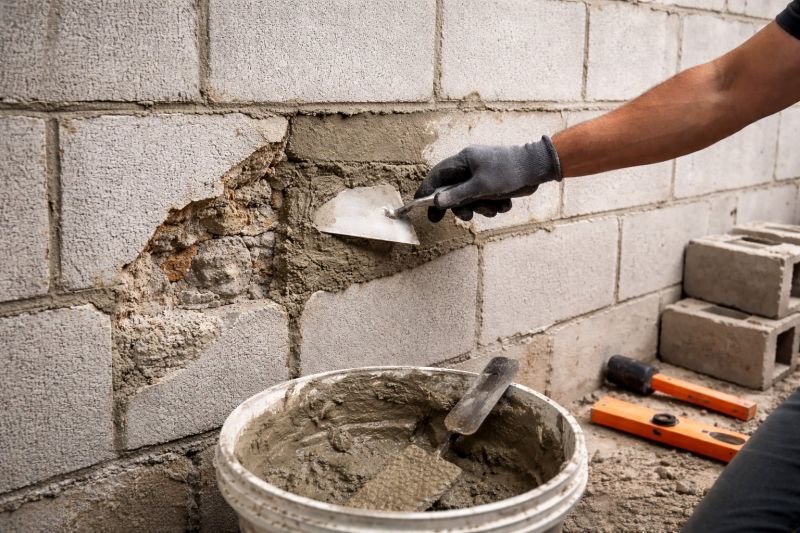 Concrete Block Repair in Fargo, ND