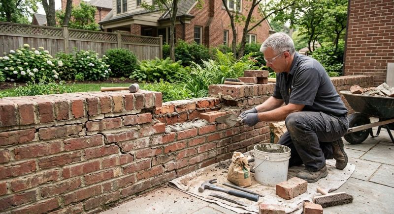 Masonry Wall Repair in West Fargo, ND