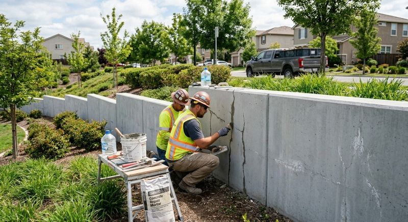 Retaining Wall Repair in Casselton, ND