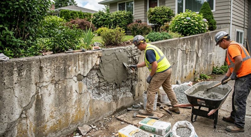 Retaining Wall Repair in Fargo, ND