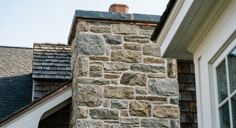 Stone Chimney Installation in West Fargo, ND