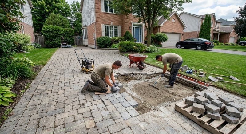 Stone Driveway Repair in West Fargo, ND